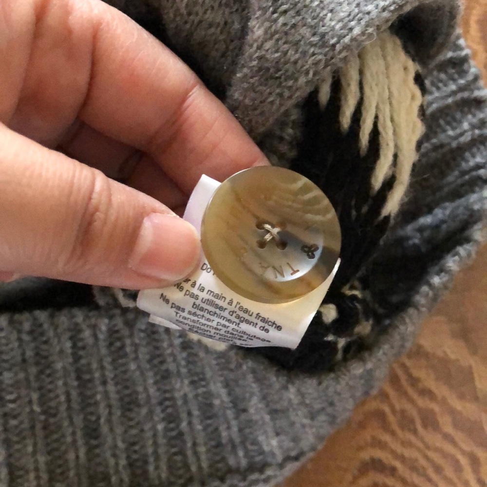 Aritzia TNA long lambwool sweater jacket - Picture 8 of 13